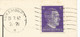 Courrier Commercial (tissus) Affr.  Au 6 Pf Violet (TP Allemand / Hitler) à Dest. De Esch/Alzette  (1942) - 1940-1944 Occupation Allemande