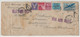 ETATS-UNIS USA Air Mail Cover 1943 Scranton To FRANCE Charente Maritime Lettre Par Avion US 60 Cents Postage - Brieven En Documenten