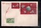 Cuba 1964 Space / Raumfahrt 25th Anniversary Of The First Post Rocket Experiment - Rockets And Satellites FDC - Zuid-Amerika