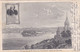 SVIZZERA -  CARTOLINA - VUE DE L'IIè DE ST. PIERRE EN 1765, DESPUIS L'èGLISE DE GLèRESSE -  VIAGGIATA PER BUTTES - 1903 - Gléresse