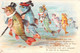 Fantaisies - Poissons Déguisés - Poème - Oblitéré Ixelles 1919 - Carte Postale Ancienne - Dressed Animals