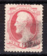 USA 1870-71 Cancelled, 6cent Carmine, Sc# 148 - Gebraucht