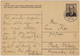 TCHÉCOSLOVAQUIE / CESKOSLOVENSKO - 1957 30h Brown Postal Card Mi.P126a - Used Tišnov To Jevišovice - Cartoline Postali