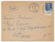 FRANCE - Enveloppe. Affr 15f Gandon Avec Bandelette "L'avez Vous Essayé ?" - St Fargeau Yonne 1955 - Storia Postale