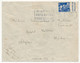 FRANCE - Enveloppe. Affr 15f Gandon Avec Bandelette "Contre Les Pellicules" - Biarrritz 1954 - Brieven En Documenten