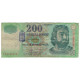 Billet, Hongrie, 200 Forint, 2001, KM:187a, TB - Hongrie
