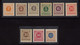 Schweden 29-37 Ungebraucht Freimarken Blauer Posthorn Aufdruck (22953) - Unused Stamps