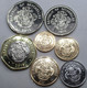 SEYCHELLES Different Years Set 7 Coins #btran - Seychelles