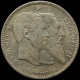 LaZooRo: Belgium 2 Francs 1880 XF Scarce - Silver - 2 Francs