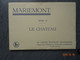 MARIEMONT  LE CHATEAU  SERIE  II  10  CP/PK - Morlanwelz