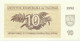 Lithuania - 10 Talonas - 1992 - Pick 40 - Unc. - Serie KB - Lithuania