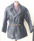 Giaccone In Pelle Vintage Militare Italiano Anni '50/70 Tg.M Completo - Uniformes