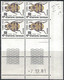 INSECTES - TAXE - N°107 -  BLOC DE 4 - COIN DATE - 7-12-1981 - COTE 5€. - Portomarken