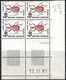 INSECTES - TAXE - N°108 -  BLOC DE 4 - COIN DATE - 12-11-1981 - COTE 9€. - Postage Due