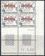 INSECTES - TAXE - N°109 -  BLOC DE 4 - COIN DATE - 17-5-1982 - COTE 1€50. - Portomarken