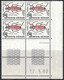 INSECTES - TAXE - N°109 -  BLOC DE 4 - COIN DATE - 17-5-1982 - COTE 1€50. - Strafport