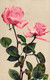 Fantaisie - Fleur - Rose - Carte Postale Ancienne - Autres & Non Classés