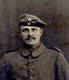Carto-photo. Soldat Allemand. Photograph Atelier L. Bäurle , Saarburg I. Lothr. 1914 - Guerre 1914-18
