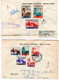 INSIEME DI 11 BUSTE TUTTE FDC VENETIA SERIE COMPLETA S.253 "EUROPA UNITA "+"CONG.INTER.DEI PERITI FILA."+ " VEDUTE "+ "E - Lettres & Documents