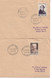 PM334/ TP 945/950 FDC Premier Jour 9/7/1953 Diverses Oblitérations - 1950-1959