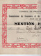 VP21.750 - LAVAL - 1914 - Concour De Dessin Linéaire - Mention Honorable - Mr Paul LOIR Apprenti Ajusteur - Mécanicien - Diploma's En Schoolrapporten