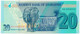 ZIMBABWE 20 DOLLARS PICK 104 BALANCING ROCK - ELEPHANT, VICTORIA FALLS 2020 UNC - Zimbabwe