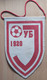 FK Jedinstvo Ub, Serbia Football Club SOCCER, FUTBOL, CALCIO PENNANT, SPORTS FLAG SZ74/35 - Habillement, Souvenirs & Autres