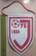 FK Jedinstvo Ub, Serbia Football Club SOCCER, FUTBOL, CALCIO PENNANT, SPORTS FLAG SZ74/35 - Uniformes Recordatorios & Misc