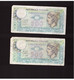 Italia - 2 Banconote Da L 500 Usate - 500 Liras