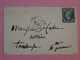 AP 40  FRANCE  BELLE LETTRE 1866 ETOILE DE  PARIS A TOULOUSE +N° 22 ++AFF. INTERESSANT + + - 1862 Napoleon III