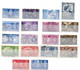 GREAT BRITAIN KING EDWARD VIII + GEORGE VI FINE USED COLLECTION OF SETS ON A DOUBLE-SIDED STOCK SHEET Cat £154+ - Collections