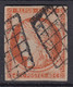 FRANCE : TB CERES 40c ORANGE N° 5 OBLITERATION GRILLE - SIGNE BRUN - COTE 500 € - 1849-1850 Ceres