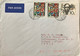 SLOVAKIA - 1999, COVER USED TO INDIA, PAINTING, ART, STEPHEN BANIC, MULT  3 STAMPS, BRATISLAVA CITY CANCEL. - Lettres & Documents