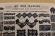 Delcampe - Au Bon Marché 2 Très Belles Affiches Comptoir Des Dentelles, Tulles Entredeux Sur Papier Soie TBE - Laces & Cloth