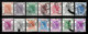 Hong Kong 1954  QEII 1954/62 SG178/91 Set Of 14  Fine Used - Usados