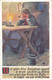 CPA ILLUSTRATIONS, SIGNED, F. GAREIS- SAD MAN WITH PIPE - Gareis, F.