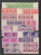 USA - 1936/1945  - COLLECTION En BLOCS De 4 ! AVEC POSTE AERIENNE ** MNH - 7 PAGES ! - COTE YVERT = 450+ EUR - Collections