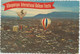 Hot Air Balloon Albuquerque International Fiesta Transport  AERIAL VIEW NEW MEXICO Postcard NM - Albuquerque