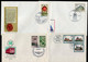 DDR (EAST GERMANY)  Ten Different Postal Stationery Envelopes Cancelled. - Enveloppes - Oblitérées