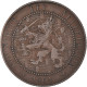 Monnaie, Pays-Bas, Wilhelmina I, 2-1/2 Cent, 1904, TTB, Bronze, KM:134 - 2.5 Centavos