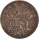 Monnaie, Pays-Bas, Wilhelmina I, 2-1/2 Cent, 1918, TB+, Bronze, KM:150 - 2.5 Cent