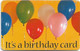 Namibia - Telecom Namibia - More Than A Telecard - It's A Birthday Card, 1999, 10$, Used - Namibia