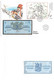 Finlande Finland 1 + 5 Markka 1963 UNC - Enveloppe + Timbre " Aland Island Games " + "Finlandia 88 " - Finlande