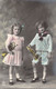 Musique - Deux Petits Trompettistes - Carte Postale Ancienne - Music And Musicians