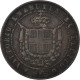 Monnaie, États Italiens, 5 Centesimi, 1859 - Toscana