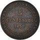 Monnaie, États Italiens, 5 Centesimi, 1859 - Tuscan