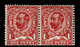 Ref 1598 - GB KGV 1911-12 - 1d Inverted Watermark In MNH Pair (2) SG 329 - Nuovi