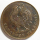 Cameroun Française 1 Franc 1943 , En Bronze , Lec# 14 - Camerún