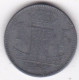 Belgique 1 Franc 1942 , Leopold III , En Zinc, KM# 128 - 1 Franc