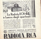 OPUSCOLO CON PUBBLICITA' D'EPOCA : RADIO - GRAMMOFONI - FARMACIA - BELLEZZA....SALUTE..ECC.ECC. - Mode